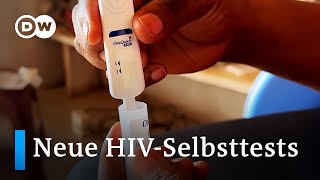 HIVAIDS Könnten Selbsttests die Epidemie eindämmen  DW News [upl. by Anuqahs]