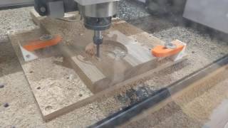 Shapeoko 3  3000mmmin in white Oak [upl. by Alfreda468]