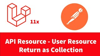 Laravel 11  Eloquent API Resource Return as Collection Data  Part 7 [upl. by Vinn]