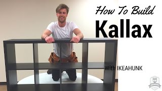 How to Assemble IKEA Kallax Shelf [upl. by Gen]