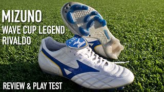 MIZUNO WAVE CUP LEGEND RIVALDO  REVIEW amp PLAY TEST [upl. by Htebarual]