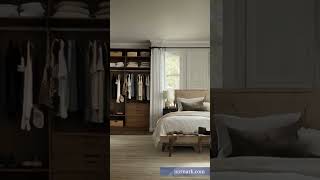 Master Bedroom With Closet Design Ideas 🛏️🚪  Stylish Storage Solutions [upl. by Giannini]