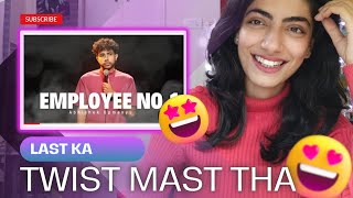 aupmanyu Employee No1  Standup Comedy by Abhishek Upmanyu  Story Reaction [upl. by Iinde944]