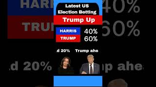 US Election 2024 Latest Odds Today October 24th from Betfair [upl. by Caiaphas]