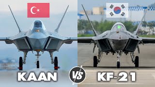 Turkish TFX Kaan VS KF21 Boramae South Korea  Analysis [upl. by Analra]