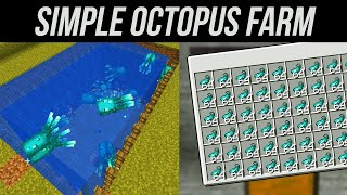 Best Glow Squid Farm Tutorialguide Minecraft java [upl. by Werd382]