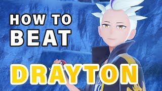 How to Beat Drayton  BB League Elite 4 Member ► Pokemon Indigo Disk DLC [upl. by Ecahc256]