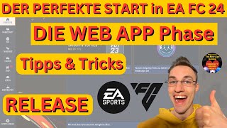 Der perfekte START in EA FC 24  Die WEB APP Phase  RELEASE TIPPS amp TRICKS SBC TRADING [upl. by Ahsinaj]