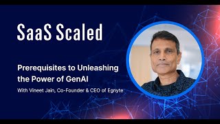 Prerequisites to Unleashing the Power of GenAI with Vineet Jain [upl. by Noelopan]