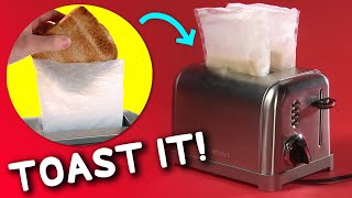 Making toasted sandwiches is easy with ToastIt Toaster Bags 2Pack [upl. by Peppie613]