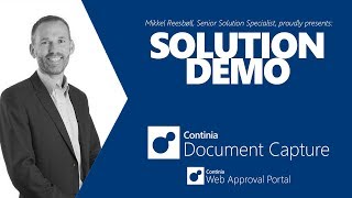 Continia Document Capture Solution Demo [upl. by Circosta]