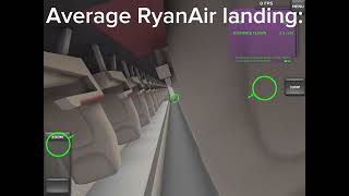 Average Ryanair landing [upl. by Noryk]