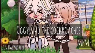 Oggy and the cockroaches meme Gacha Club [upl. by Dnomse]