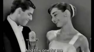 Audrey Hepburn cute and adorable moment at Oscar 1956 [upl. by Watanabe]