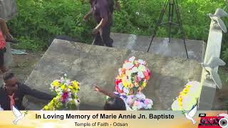 In Loving Memory of Marie Annie Jn Baptiste [upl. by Toille]