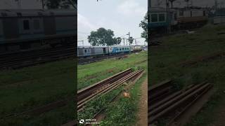 Shatabdi Express amp Tebhaga Express train Shorts Video train shorts [upl. by Ylesara]