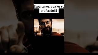 300  Espartanos cual es su profesión peliculas series [upl. by Ymrots593]