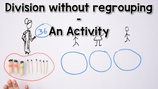 Division without regrouping  A Simple Activity  Primary School Maths [upl. by Nnair721]