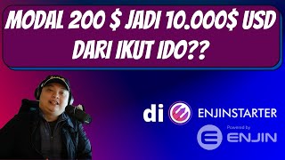 TIPS PALING CUAN DI KRIPTO  IKUT IDO DI ENJINSTARTER [upl. by Zilada]