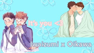 Haikyuu lyric confession  Iwaoi part 1 [upl. by Sonnie]