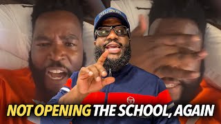 quotFDMG School Aint Opening Till 2025 We Have To Plant a Gardenquot Umar Johnson Pushes Opening Back [upl. by Kline]