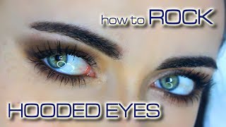 Embrace Hooded Downturned Eyes Makeup Tutorial  MakeupAndArtFreak [upl. by Twedy]