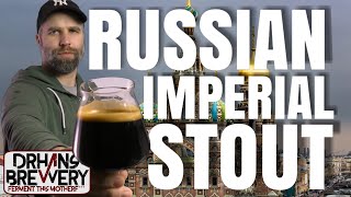 Russian Imperial Stout  all grain homebrewing recipe [upl. by Redlac]