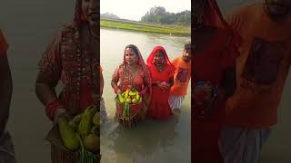 chhath Puja kaise kiya jata hai dehat meinsaritavijayvlogs [upl. by Llenrrad284]