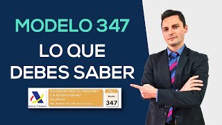 Modelo 347  Todo lo que debes saber  Autónomos y Pymes [upl. by Nemsaj387]