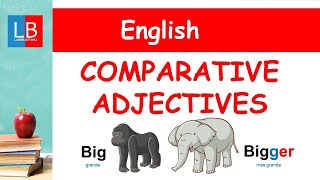 COMPARATIVE ADJECTIVES Inglés para niños ✔👩‍🏫 PRIMARIA [upl. by Misty]