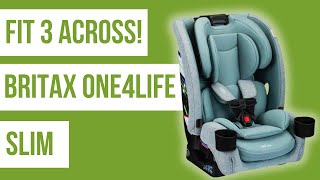 Britax One4Life Slim Car Seat Review  Best AllinOne Car Seat 2025 [upl. by Darla]