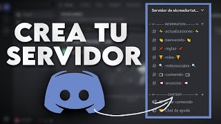 10 Plantillas para Crear Tu Servidor de Discord ✔ [upl. by Dnalra]