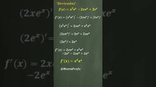 Derivada De Una Función Exponencial 8 Shorts [upl. by Yespmed]