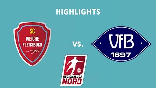 12 Spieltag Regionalliga Nord 2425  SC Weiche Flensburg 08  VfB Oldenburg  Highlights [upl. by Poucher]