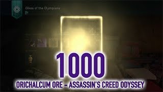 Assassins Creed Odyssey  1000 Orichalcum Ore to spend  Legendary and Epic items [upl. by Ahsienot739]