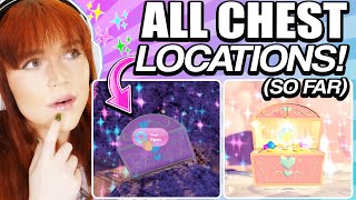 ALL CHEST LOCATIONS IN CAMPUS 3 UPDATED FREE DIAMONDS XP ACCESSORIES 🏰 Royale High Guide [upl. by Eikcaj]