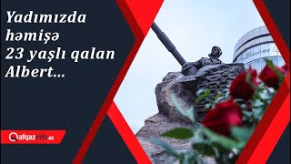 quotAzərbaycan xalqına təşəkkür edirəm ki onu unutmurlarquot  Milli Qəhrəman Albert Aqarunovun qardaşı [upl. by Aiyn]