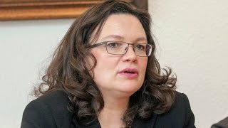 07012015  Andrea Nahles zu Gast [upl. by Rodgiva804]