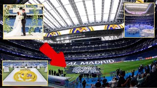 Wedding at Santiago Bernabeu [upl. by Lali]