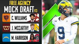 2024 NFL Mock Draft  JJ McCarthy Top 3 [upl. by Ecitnirp966]