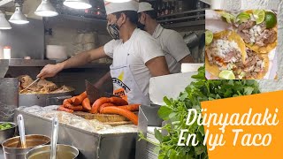 MEKSİKADAKİ EN İYİ TACO I Bunun için Mexico City’e gelen varmış 🤤 [upl. by Enilatan]