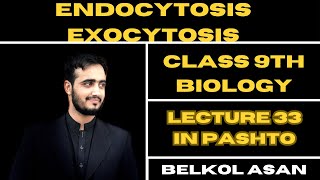 Endocytosis and Exocytosis Explained By Basharat Ali  Class 9th Biology [upl. by Ardnas]