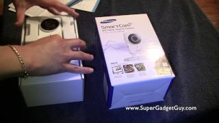 Samsung SmartCam SNH 1011ND Wifi Security Cameras UNBOXING [upl. by Kaye]