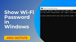 How to Find wifi Password help of cmd cmd wifi  forget wifi password [upl. by Nonna915]