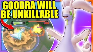 Massive GOODRA BUFF Watch this before you play against or as Goodra  Pokemon Unite [upl. by Alansen]