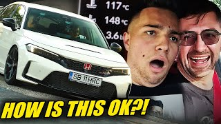 I COOKED The Passenger amp Honda Civic FL5 Type R  Nürburgring [upl. by Anairotciv]