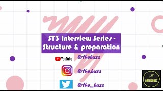 ST3 Trauma amp Orthopaedic Interview  Structure amp preparation Orthobuzz [upl. by Dale204]