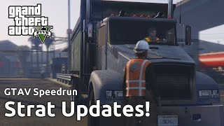 Strat Update for the GTAV Speedrun August 2022 [upl. by Swagerty]