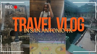 San Antonio Adventure Spurs Game Six Flags etc [upl. by Odnaloy918]