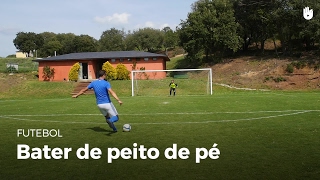 Bater de peito de pé  Futebol [upl. by Rehpotirhc]